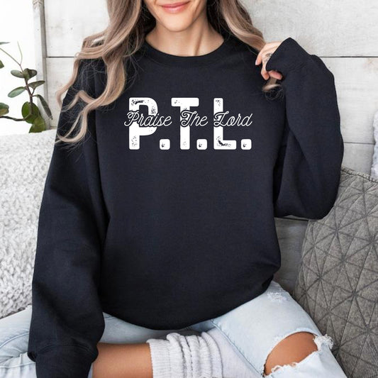 P.T.L Praise The Lord Crewneck Sweatshirt