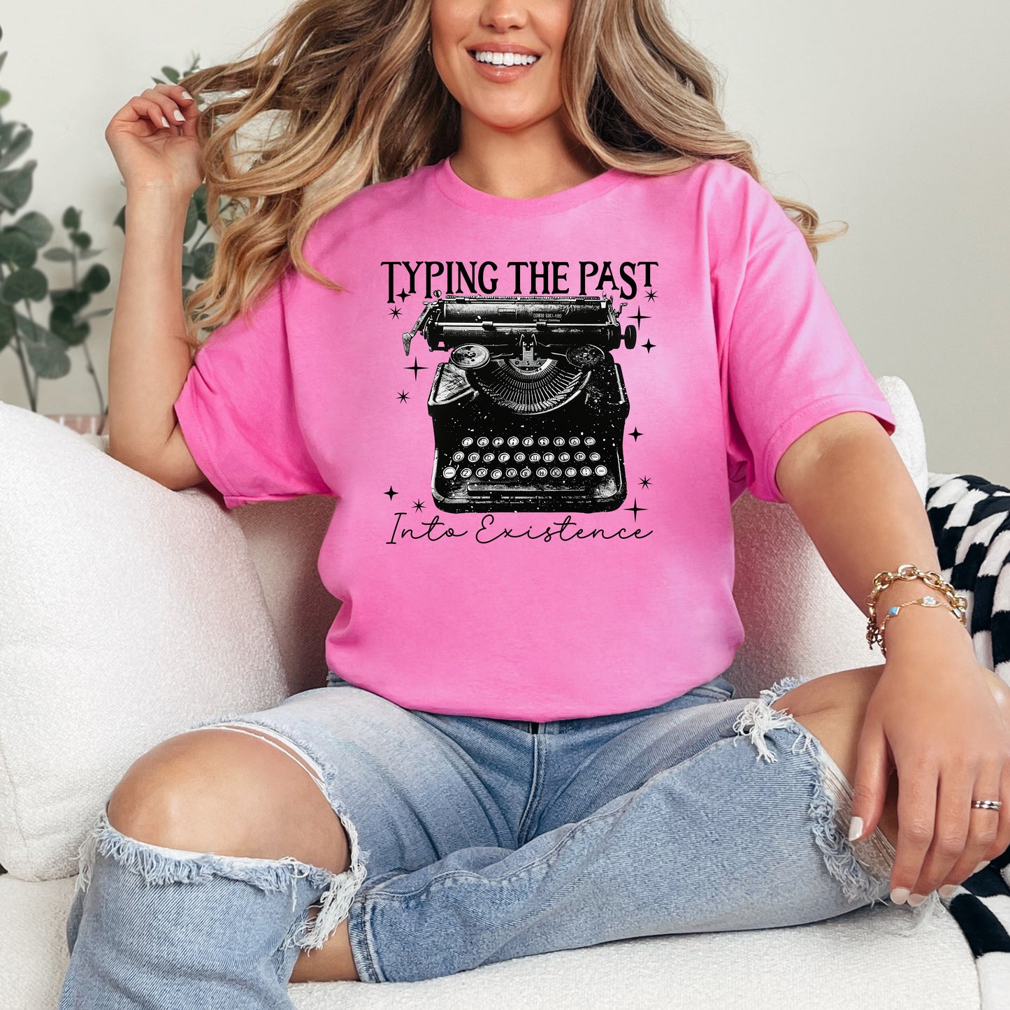 Typing the past into Existence Tortured Poets Department T-Shirt Taylor Swift