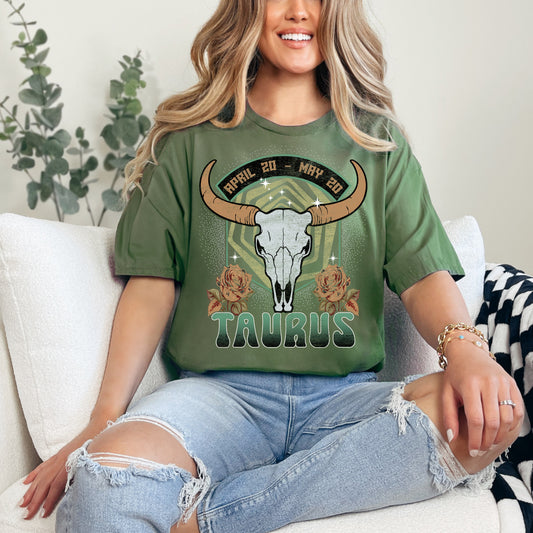 Taurus Zodiac Graphic T-Shirt