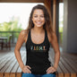 FIGHT Faith in Gods Healing Touch Racerback Tank Top