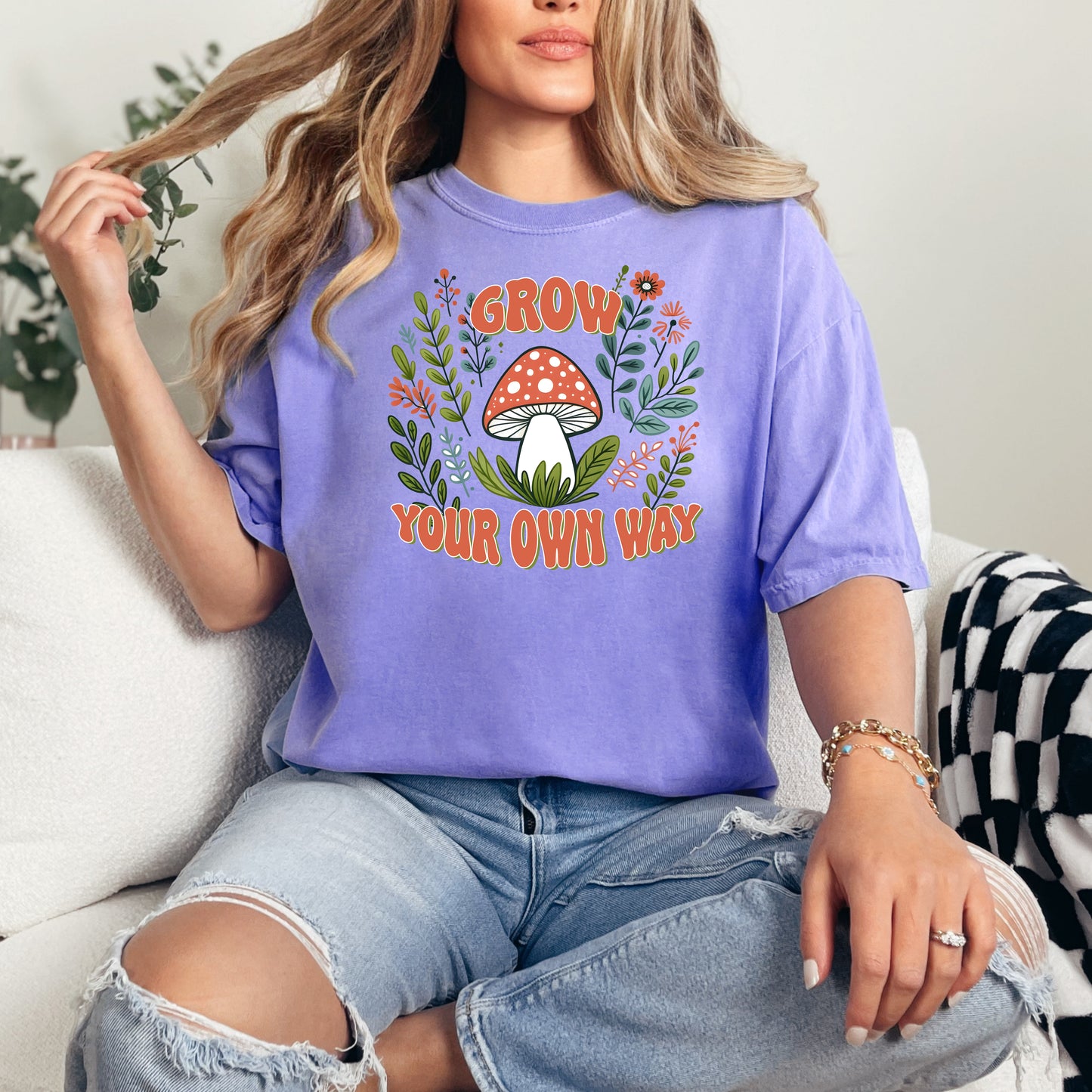 Grow your own Way Mushroom T-Shirt