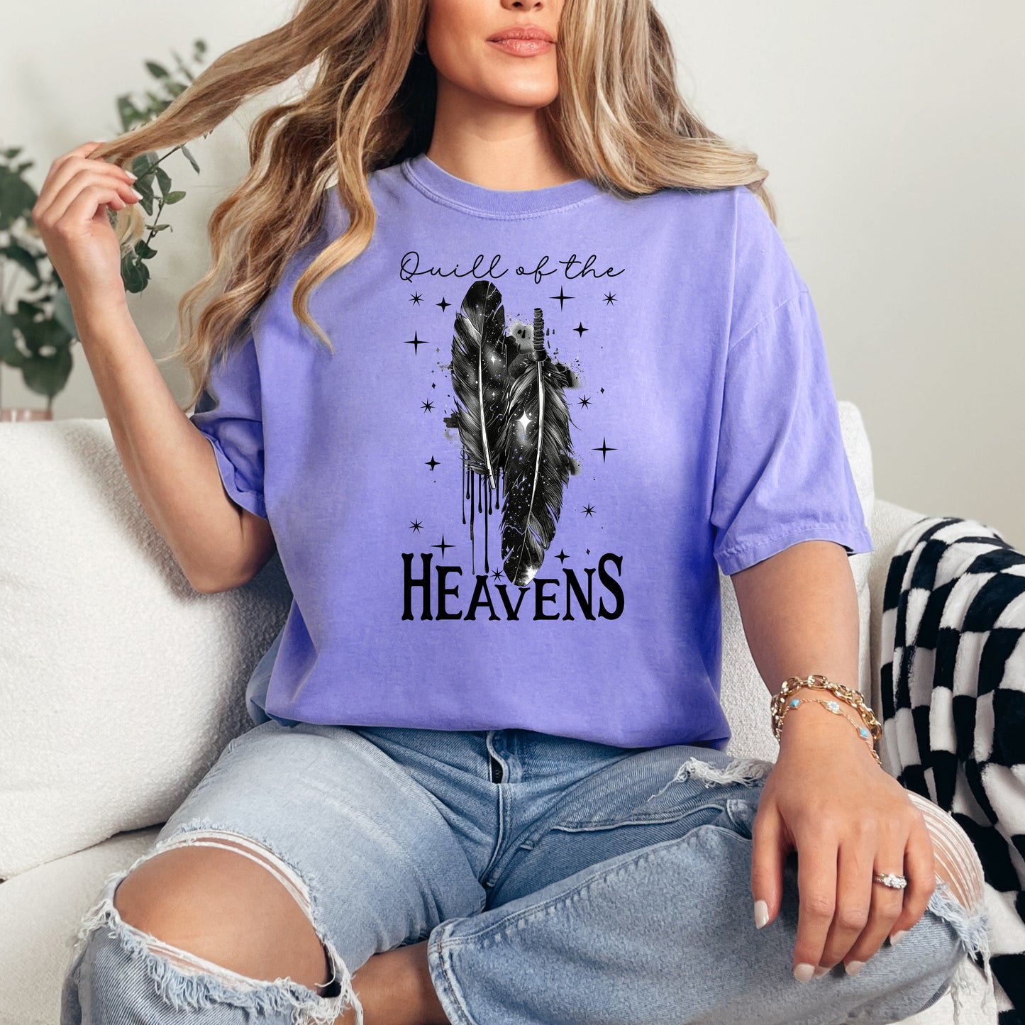 Quill of the Heavens Tortured Poets Department T-Shirt Taylor Swift